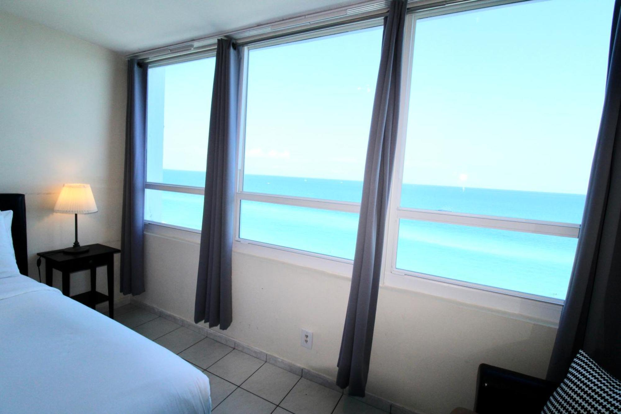 Oceanfront Studio With Ocean View, Easy Beach Access And Free Parking! 迈阿密海滩 外观 照片